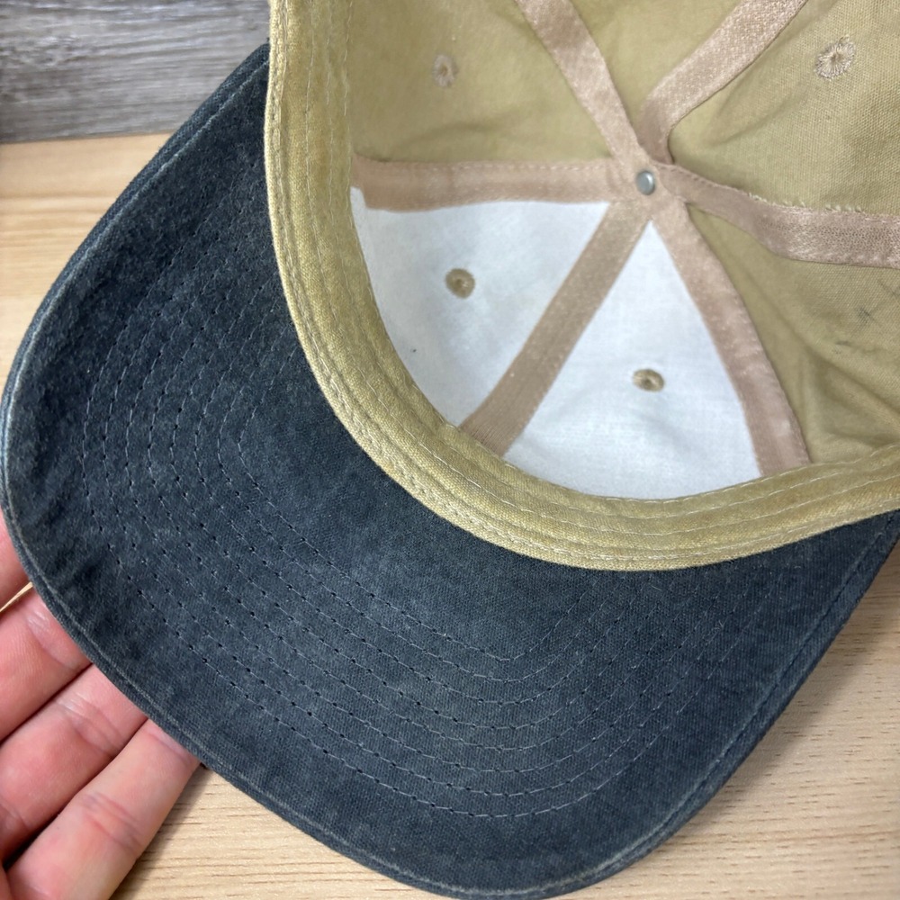 Vintage Matt Title Excavating Hat Cap Strap Back Gibsonburg Ohio Adjustable - Picture 8 of 11